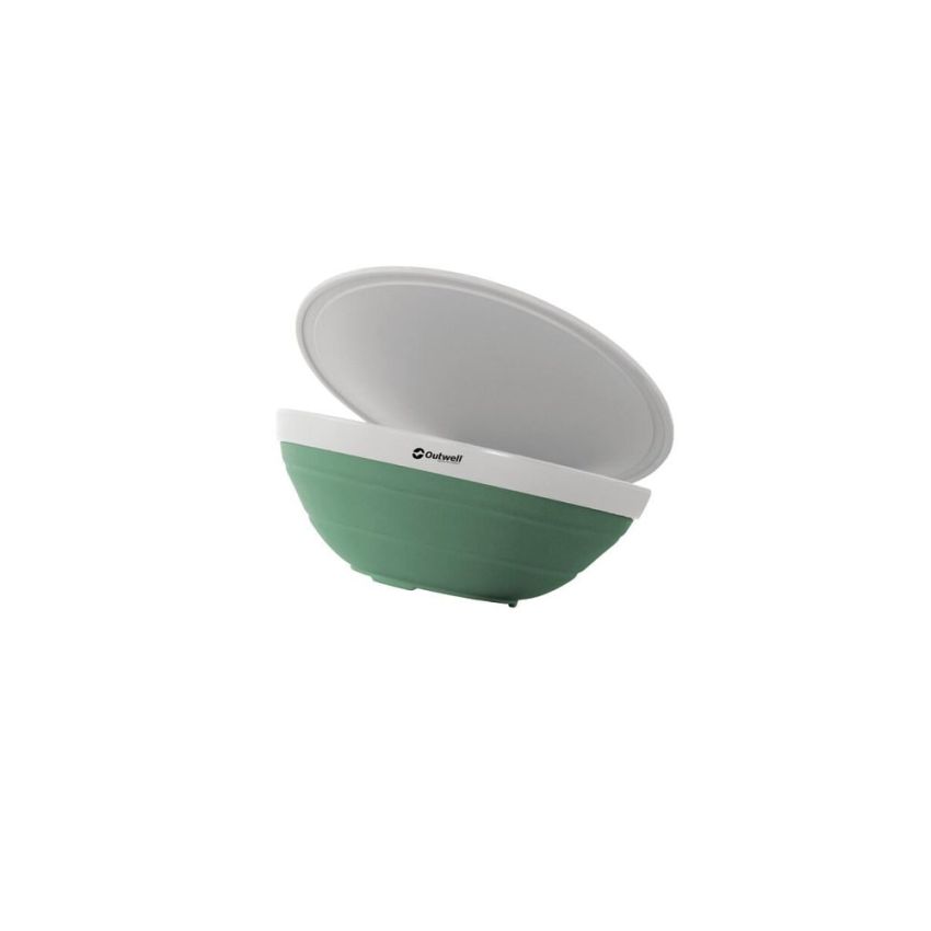 Outwell Collaps Bowl And Colander Set Shadow Green