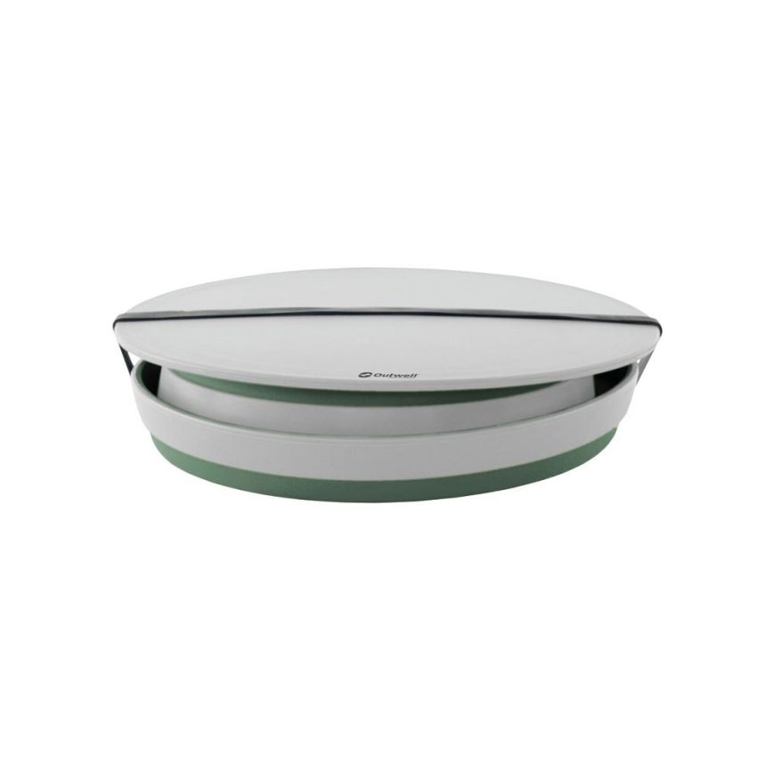 Outwell Collaps Bowl And Colander Set Shadow Green