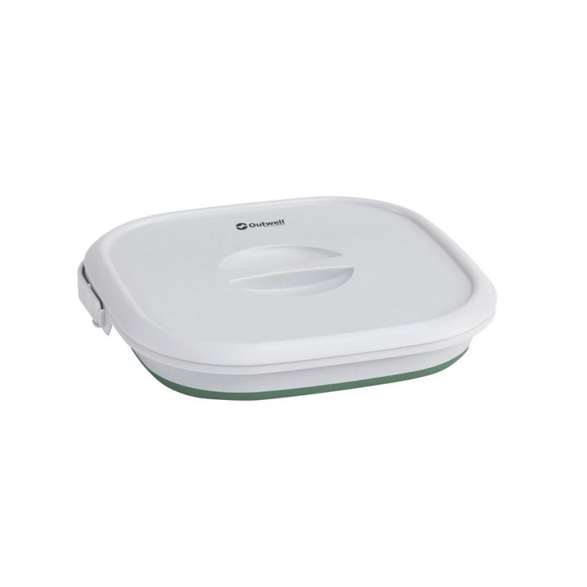 Outwell Collaps Bucket Square With Lid Shadow Green