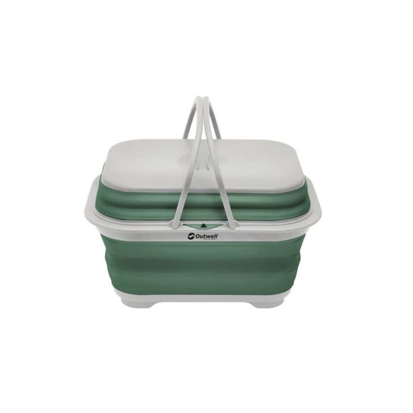 Outwell Collaps Washing Base With Handle And Lid Shadow Green
