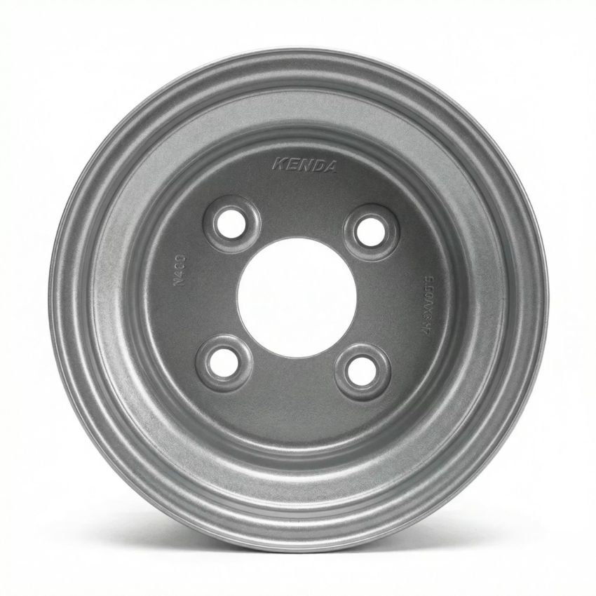 8 inch rim 4 studs on 4 on 100mm PCD for 16.5 tyres