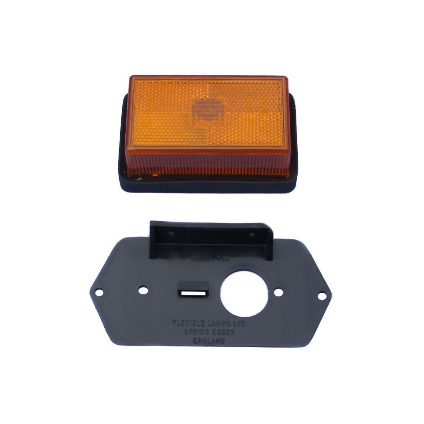 Rubbolite Amber Marker Lamp Model 335 335-01-14	