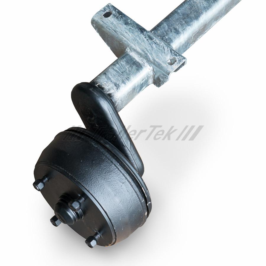 Braked Beam Axle 4 on 100mm PCD - 1500kg