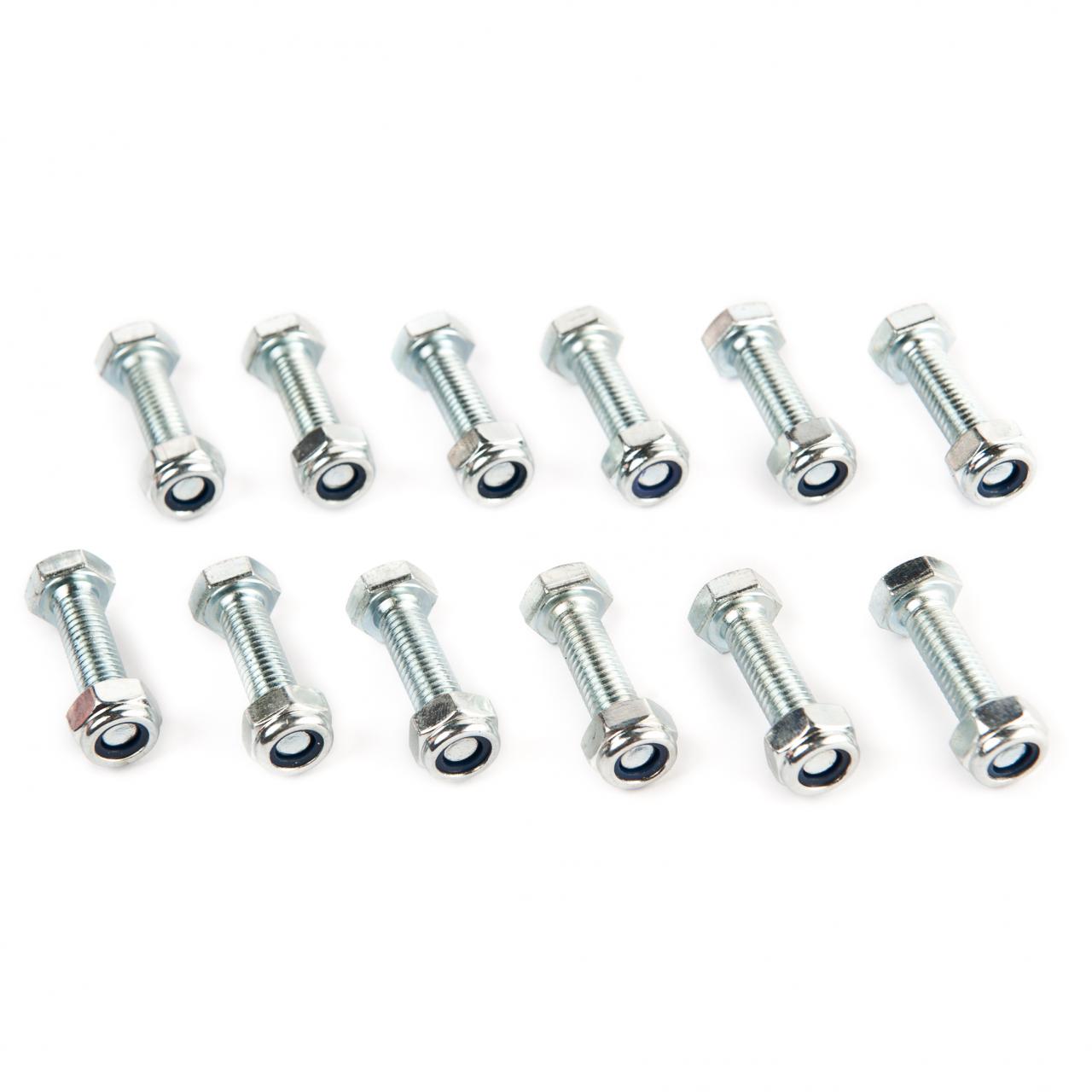 M8 x20 bolt & lock nut set (12no.)