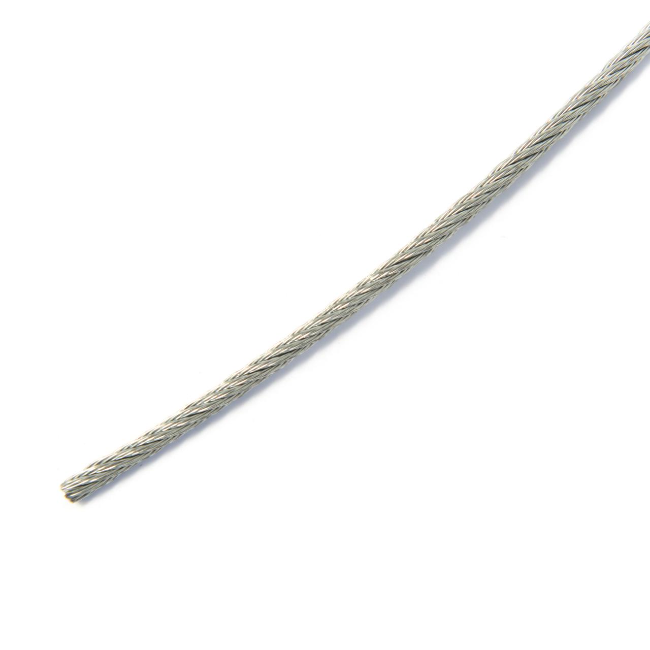 Stainless wire rope 3mm dia.