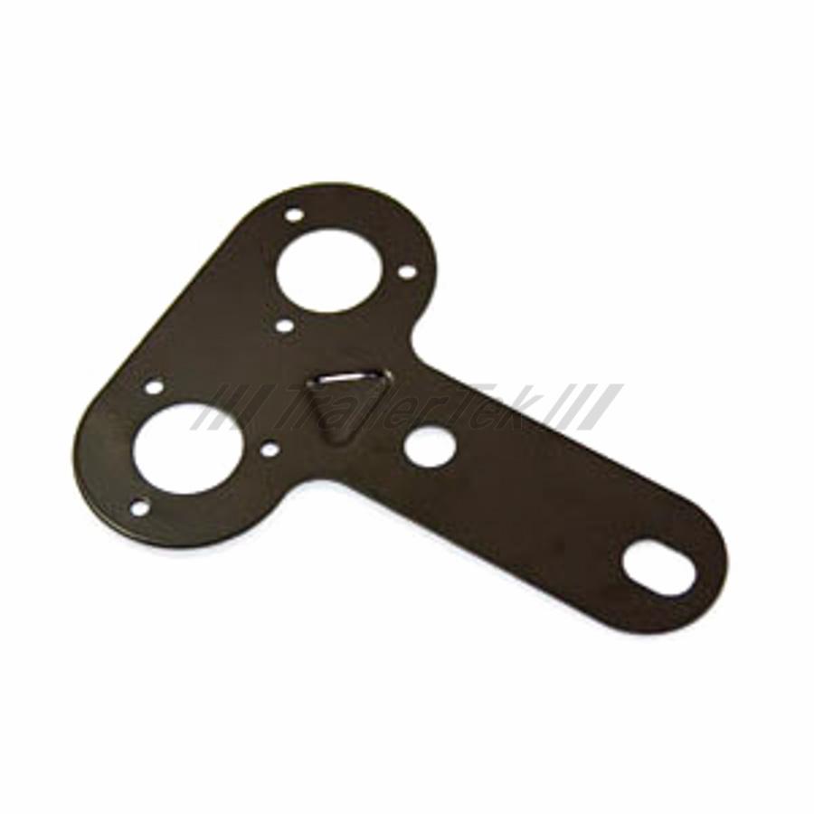 2-Socket Mounting Plate, Mild Steel
