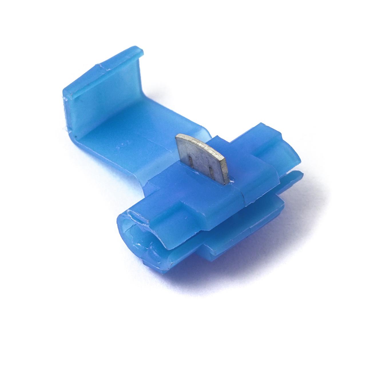 Blue Snap Connectors 0.75-1.5mm² Pack Of 10