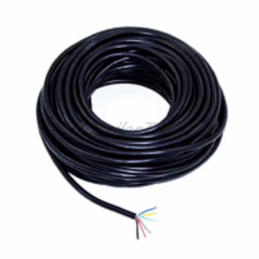 7-Core Black Cable, 30m Roll