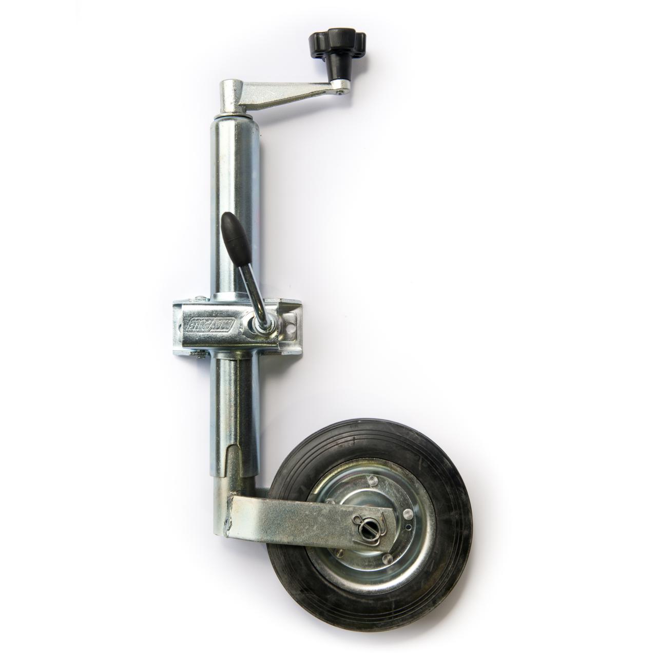 TT Jockey Wheel And Clamp (48mm Diameter)