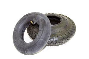Jockey wheel tyre and inner tube set