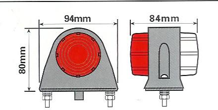 Britax Front/Rear Marker Lamp