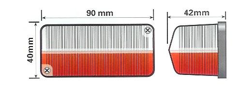 Radex Outline Front/rear marker light