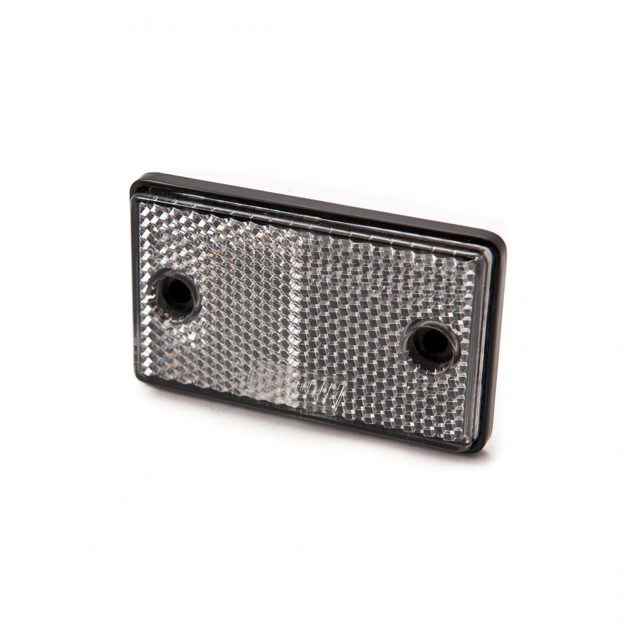 Clear Stick On Rectangular Reflector