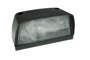 AJBA Number Plate Light - Black