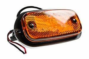 LED amber side marker light