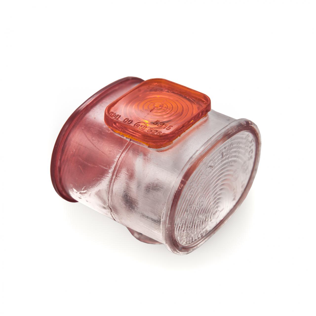 Lens red, clear and amber for Aspock marker lamps