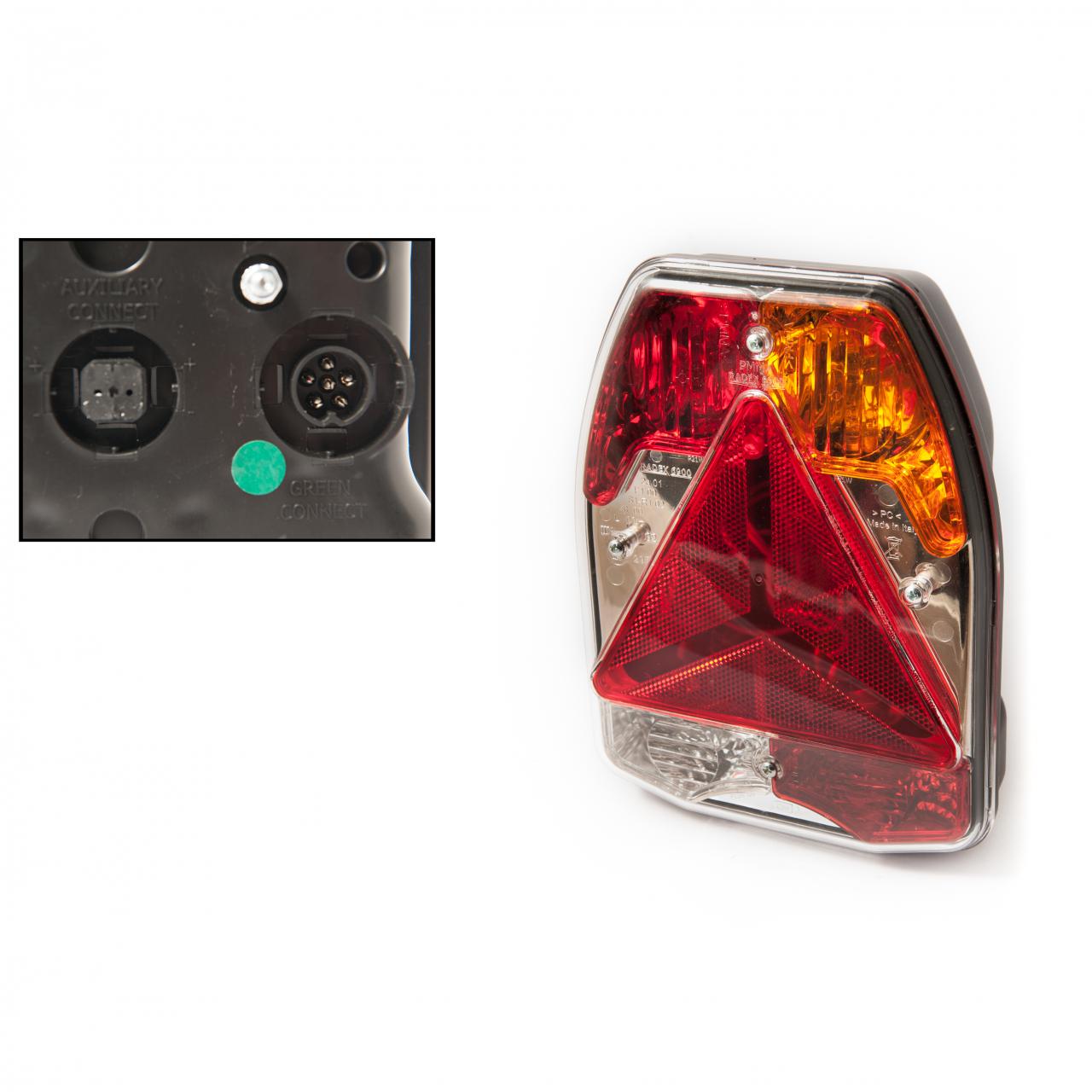 RADEX 6900 6-Function Cluster, Right Hand, Vertical, 6+4 Pin Plug-In