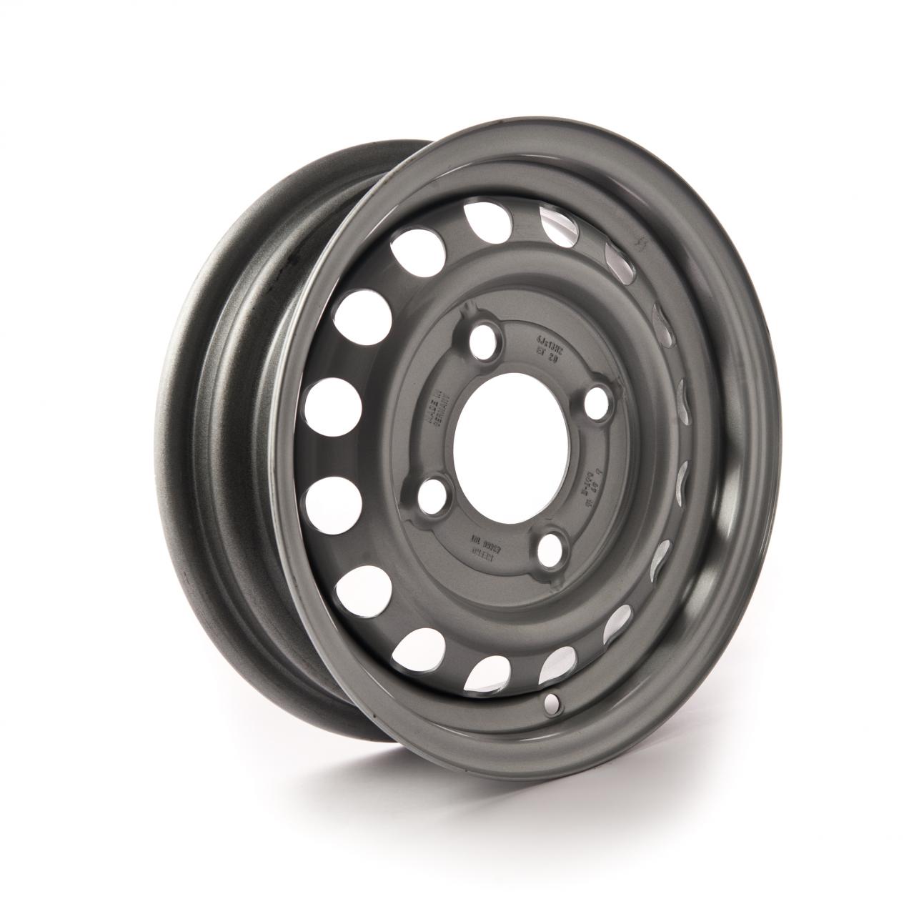 13 inch rim 4.5J, studs on 130mm.