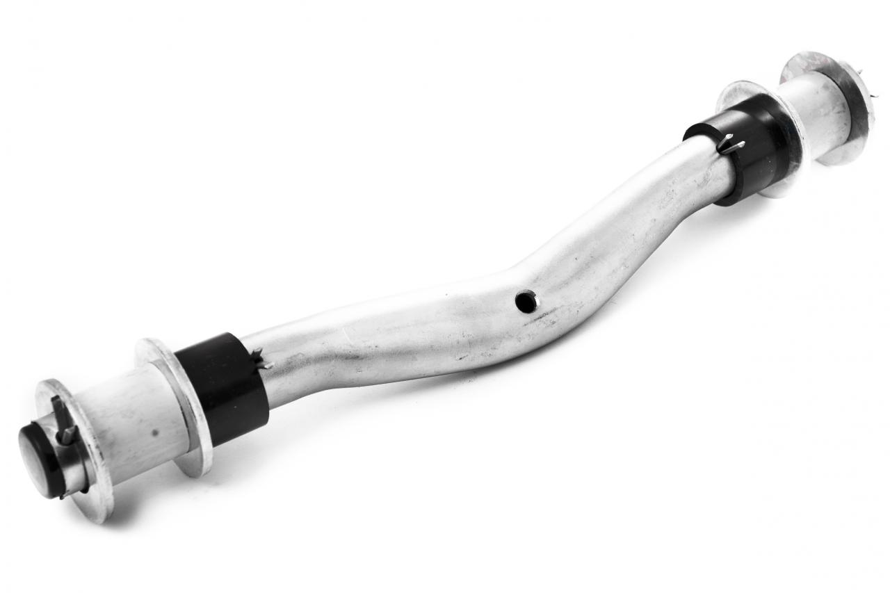 Ribbed roller curved bracket