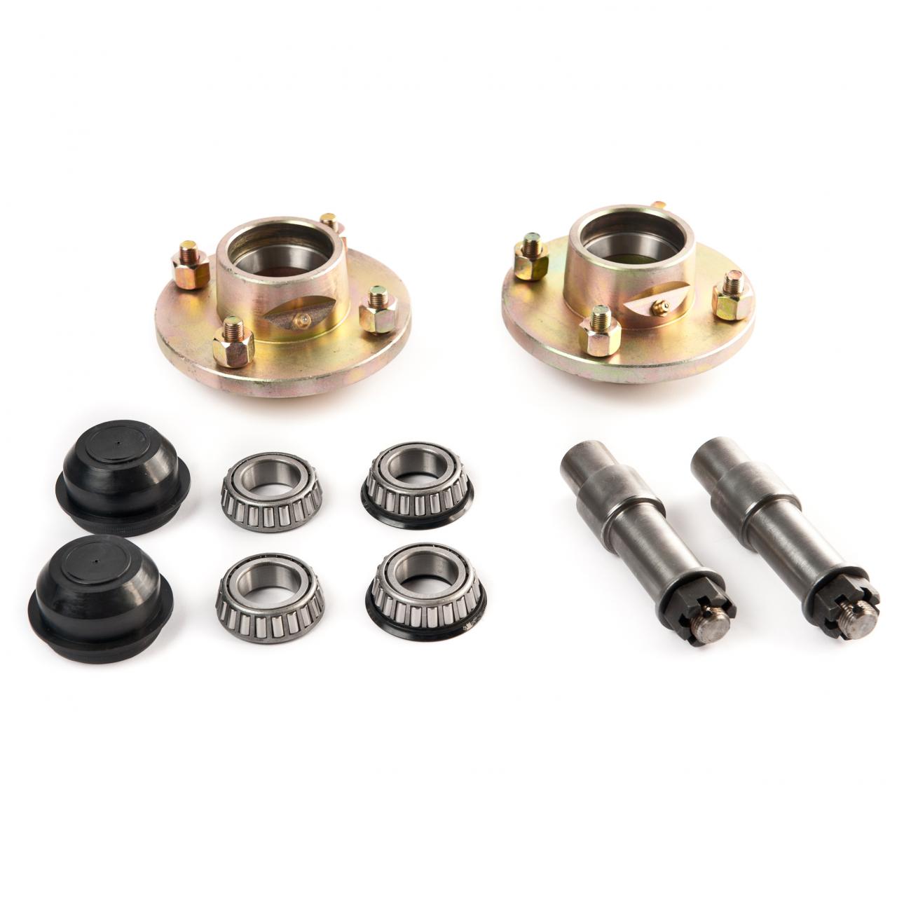 Stub axle kit with 1