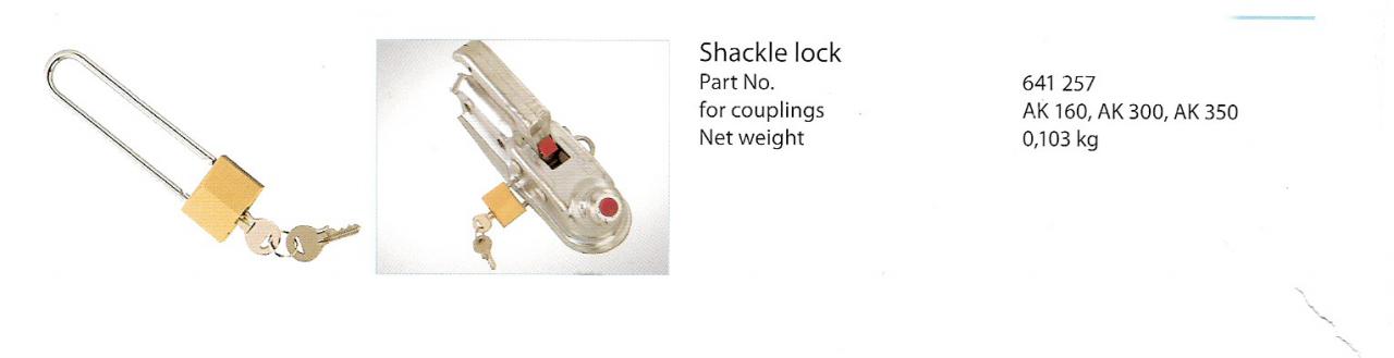 AL-KO long-shackle padlock