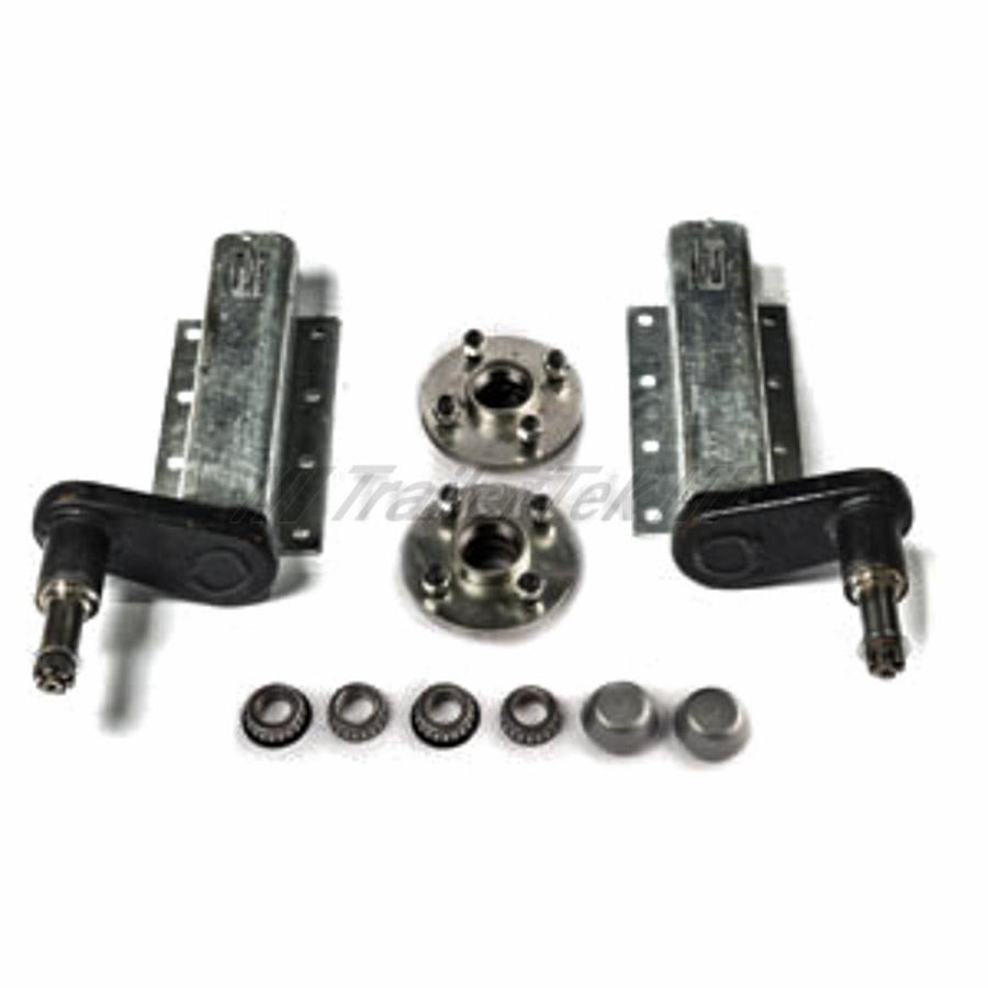 Avonride 750 kg. suspension kit, extended stubs with HUB180x2 with 100mm. PCD 