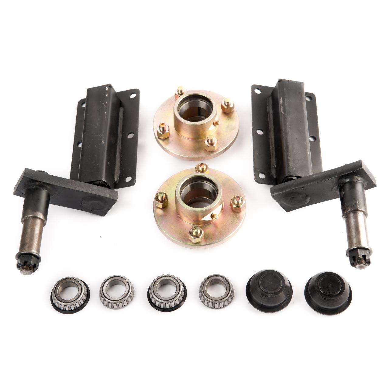 Peak 250 Kg. suspension kit, extended stubs with cast hubs