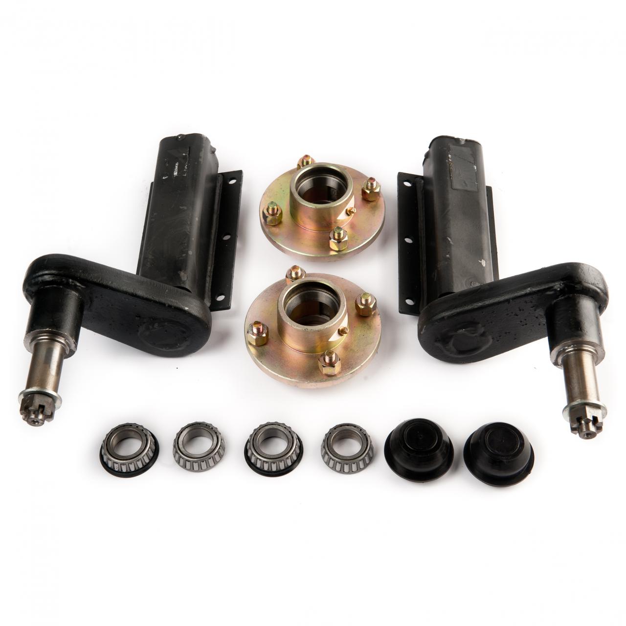 Avonride 350 Kg. suspension kit, extended stubs & HUB100x2 with 4