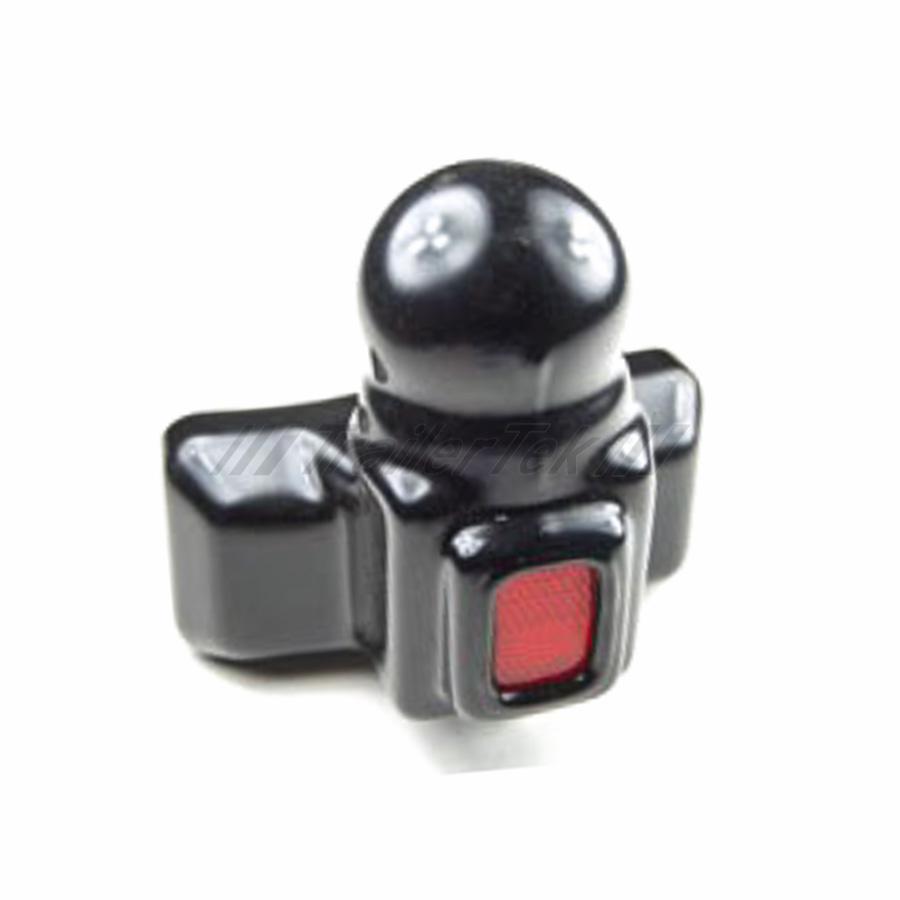 Towball Cover With Reflector