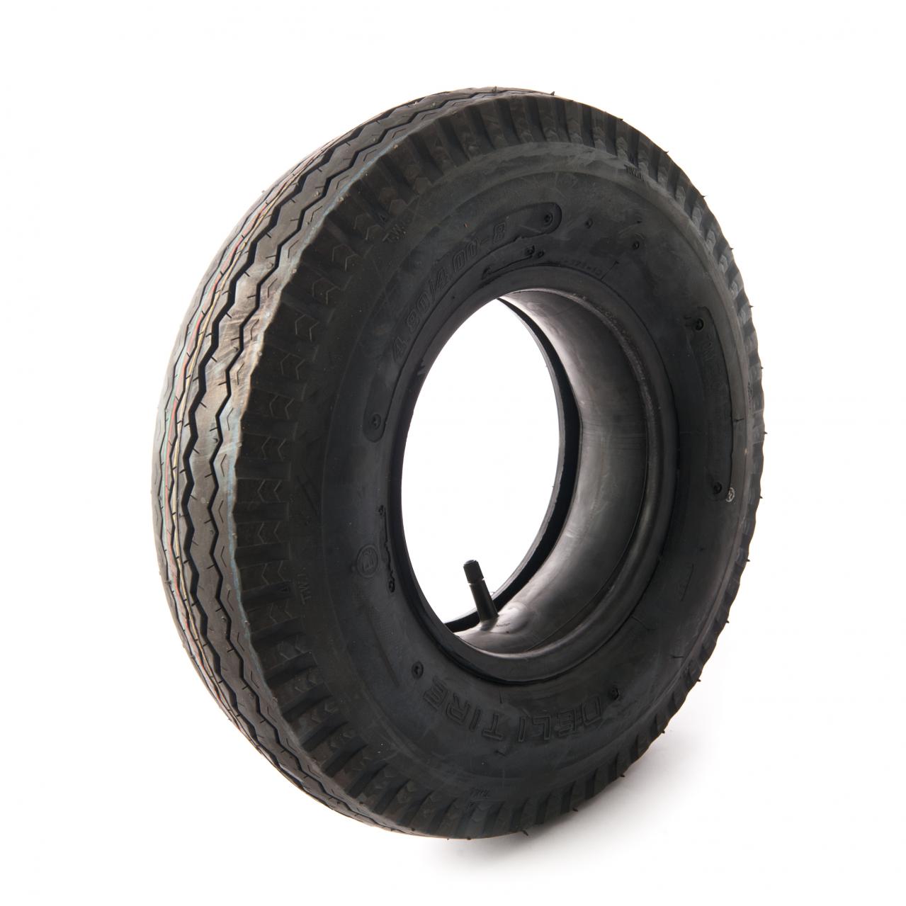 4.80/4.00-8, 6 Ply Tyre + Inner Tube