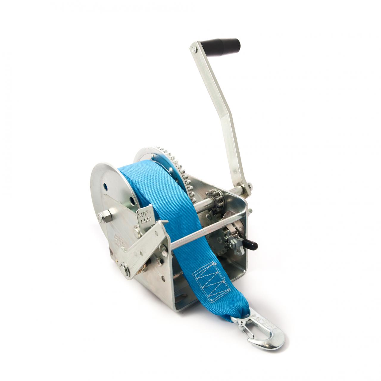 Hand winch, 2-way, 2600lb. cap