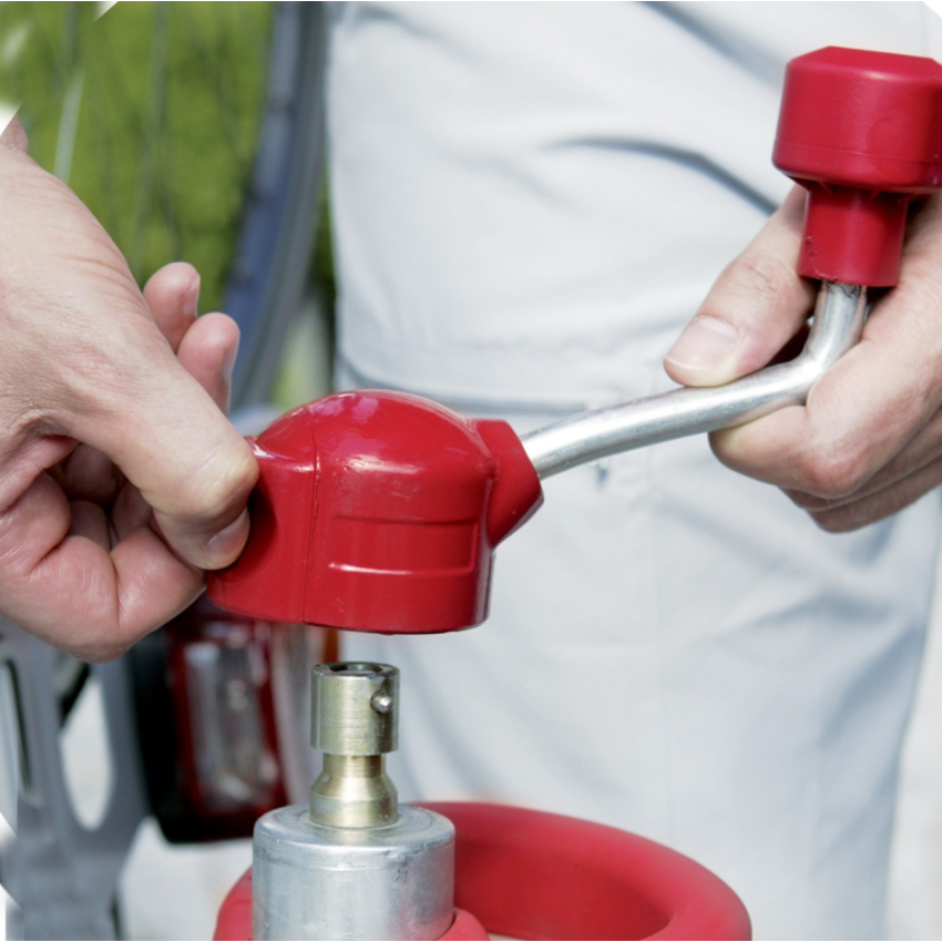 AL-KO Premium Jockey Wheel (Nose Weight Indicator)