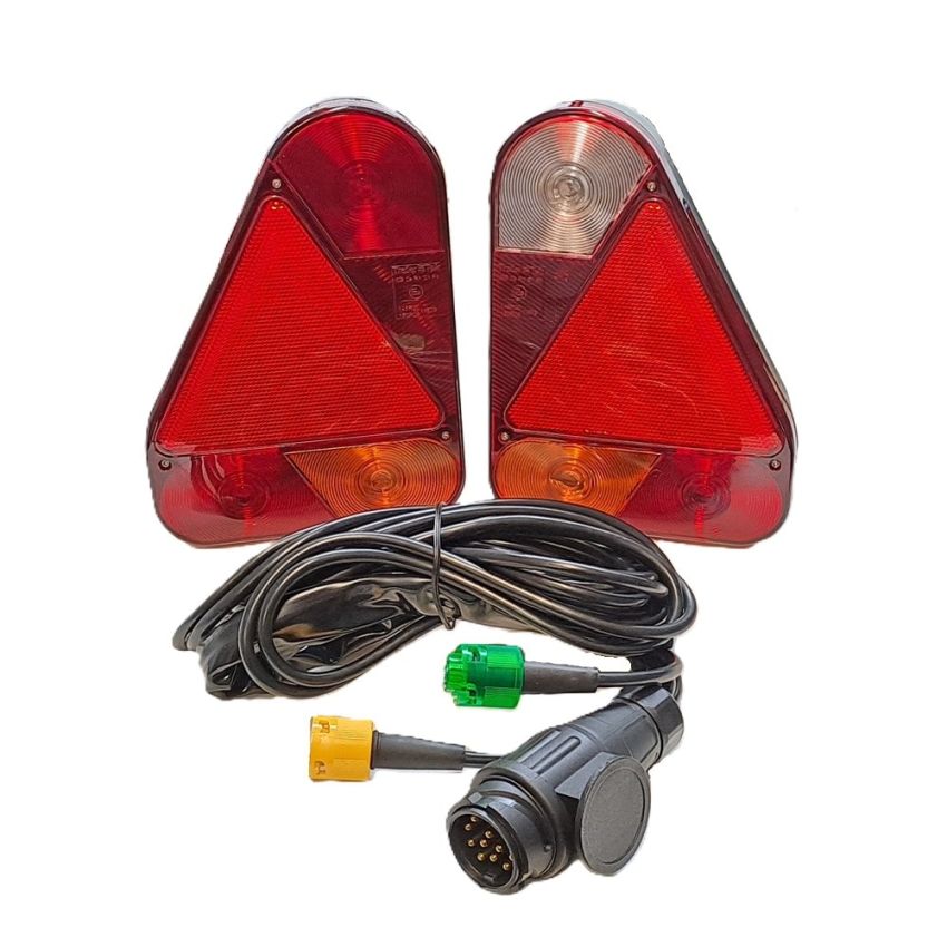 TrailerTek Bulbed Trailer Light Kit, Screw Base, 5-Pin Quick Fit Harness