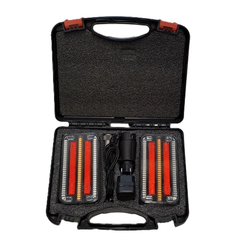 TrailerTek LED Magnetic Wireless Trailer Light Kit With Dynamic Indicator