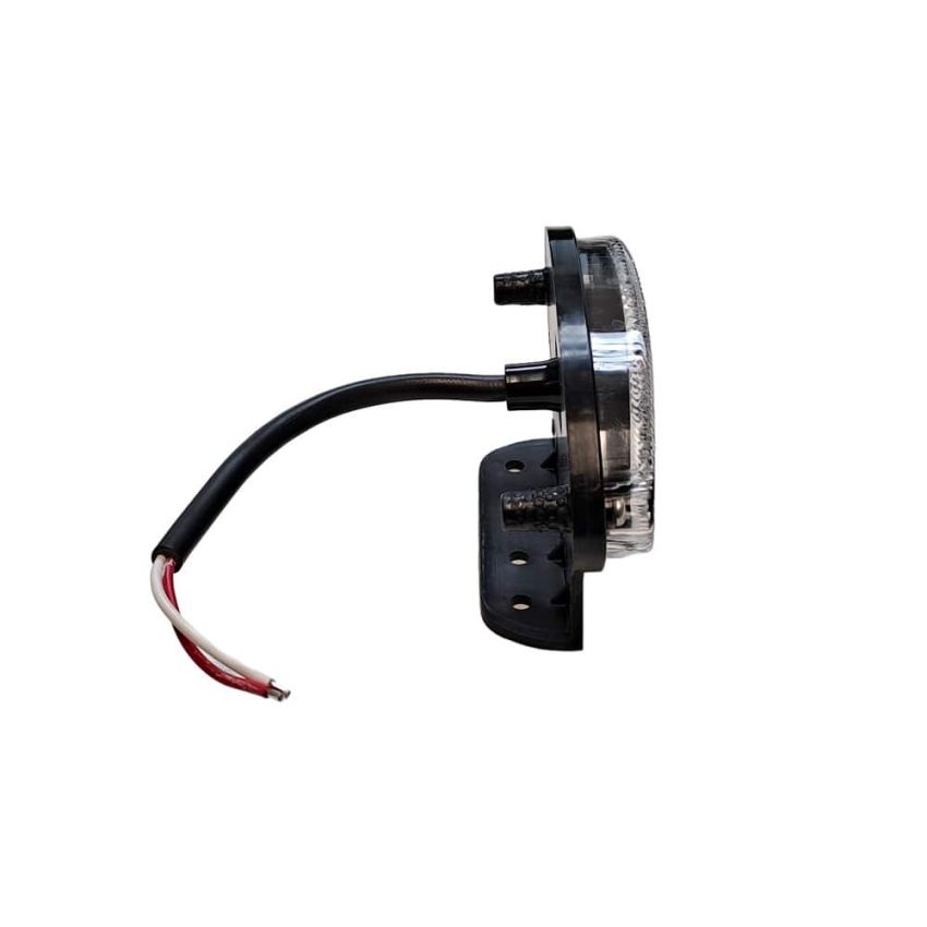 TrailerTek LED Front Marker Light Clear Lens 12-24V 