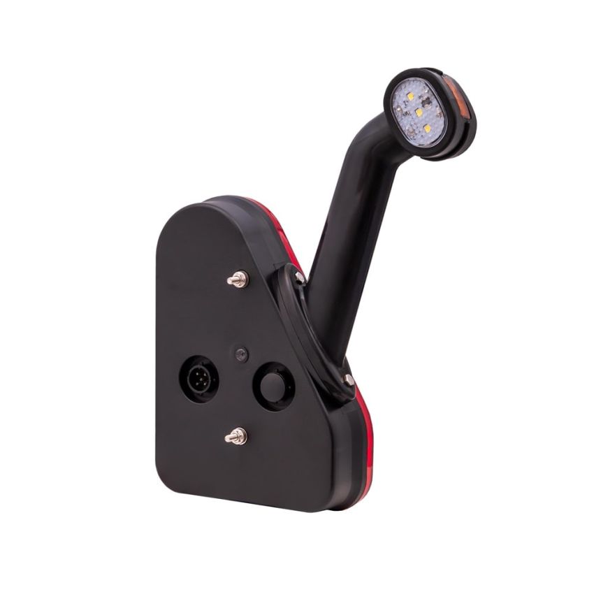 TrailerTek Rear Trailer Light With Stalk Marker Light LHS