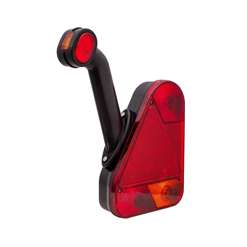TrailerTek Rear Trailer Light With Stalk Marker Light LHS