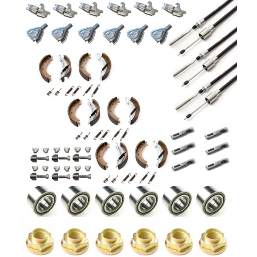 Ifor Williams Plant GX126 TRI Trailer Service Kit 