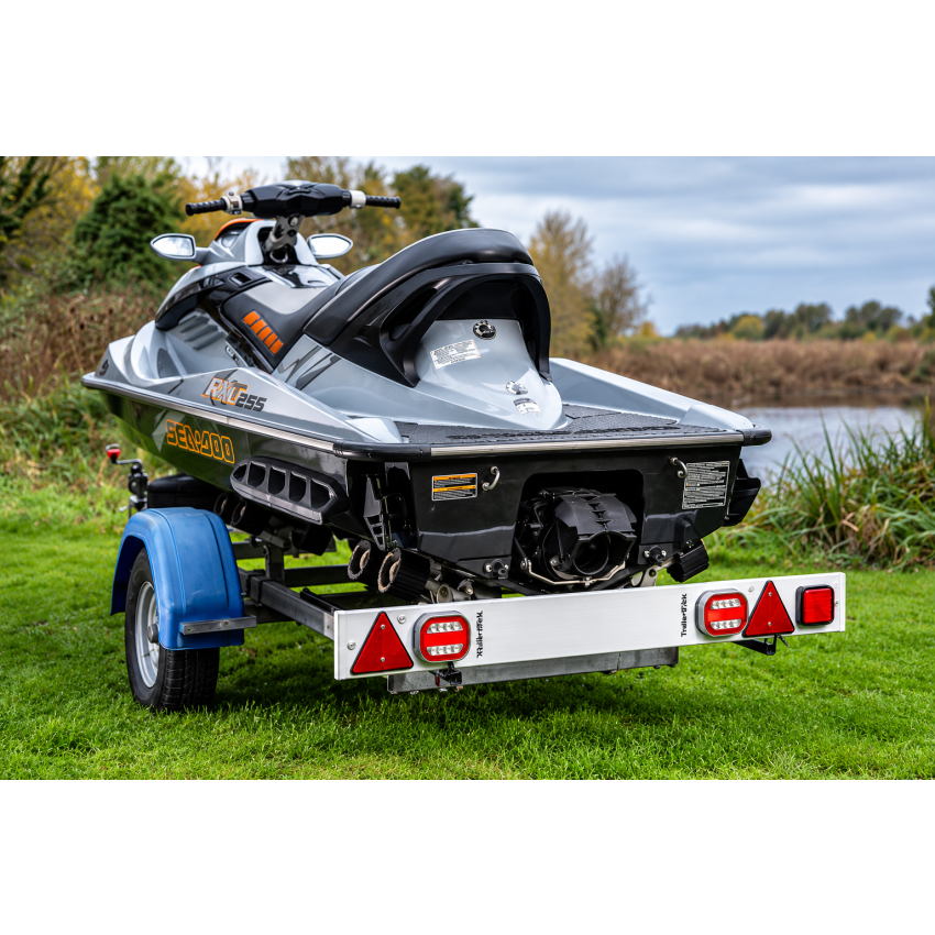 TrailerTek LED Wireless Trailer Light Board, 4ft/1.2m White Board