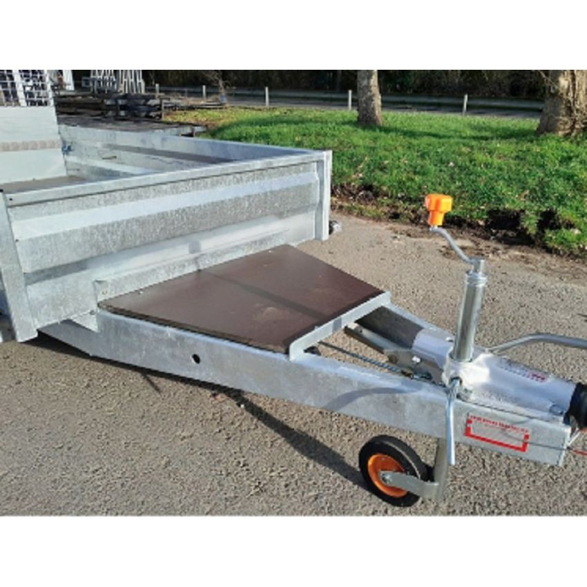 Wessex DT26 Braked Plant / Digger Trailer Twin Axle 2600kg 8' x 4'