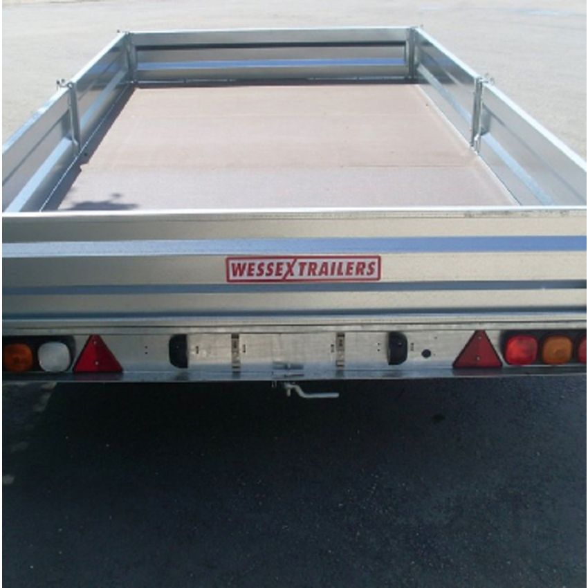 Wessex PL105 Braked Platform Trailer Twin Axle 2600kg 10' x 5'