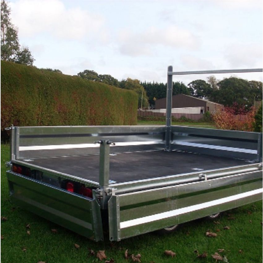 Wessex PL146 Braked Platform Trailer Twin Axle 2600kg 14' x 6'