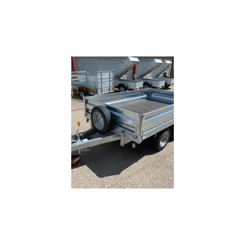 Wessex PL85S Braked Platform Trailer Single Axle 1300kg 8' x 5' 
