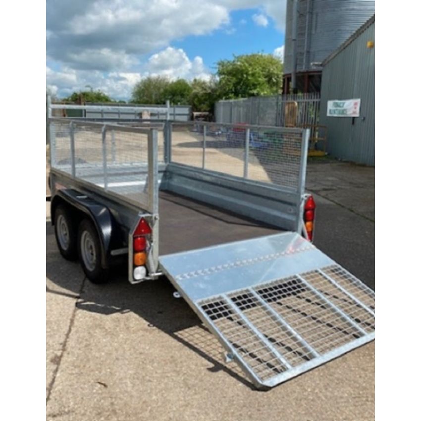Wessex WG106 Braked Goods / Plant Trailer Twin Axle 2600kg 10' x 6'