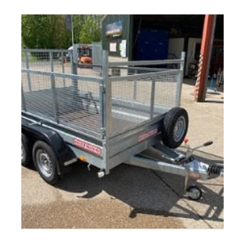 Wessex WG126 Braked Goods / Plant Trailer Twin Axle 2600kg 12' x 6'