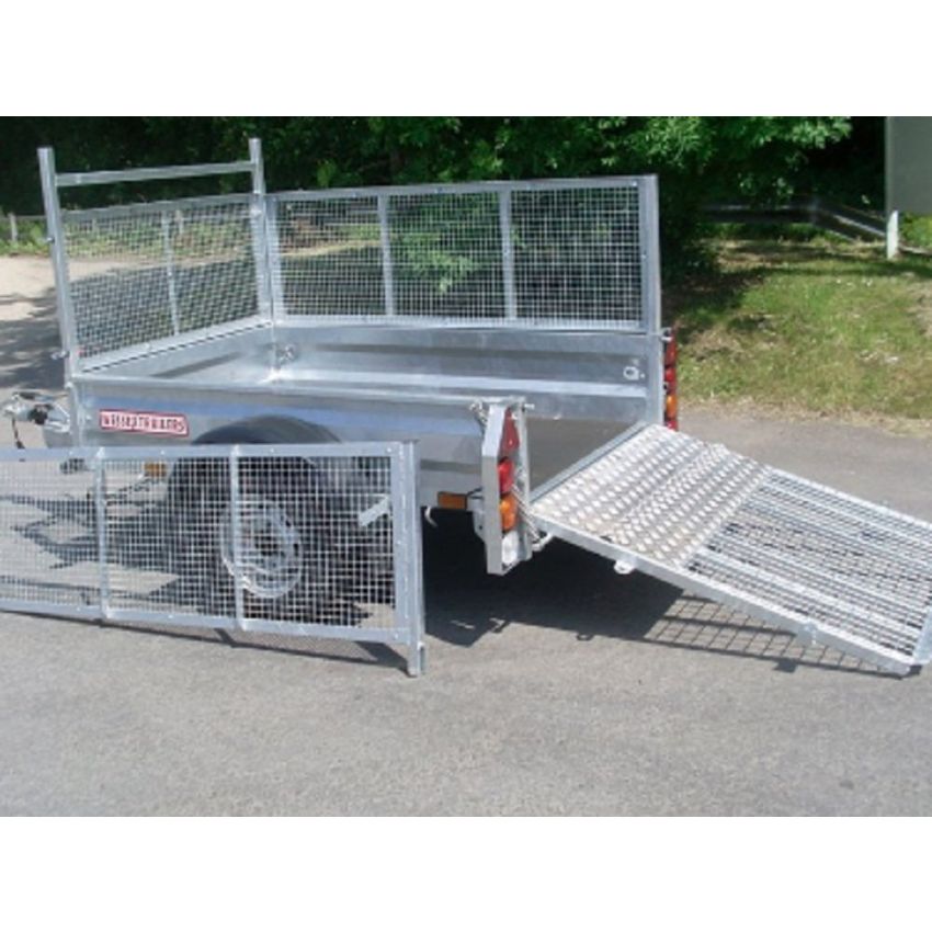 Wessex WG64 Braked Goods / Plant Trailer 1300kg 6' x 4'