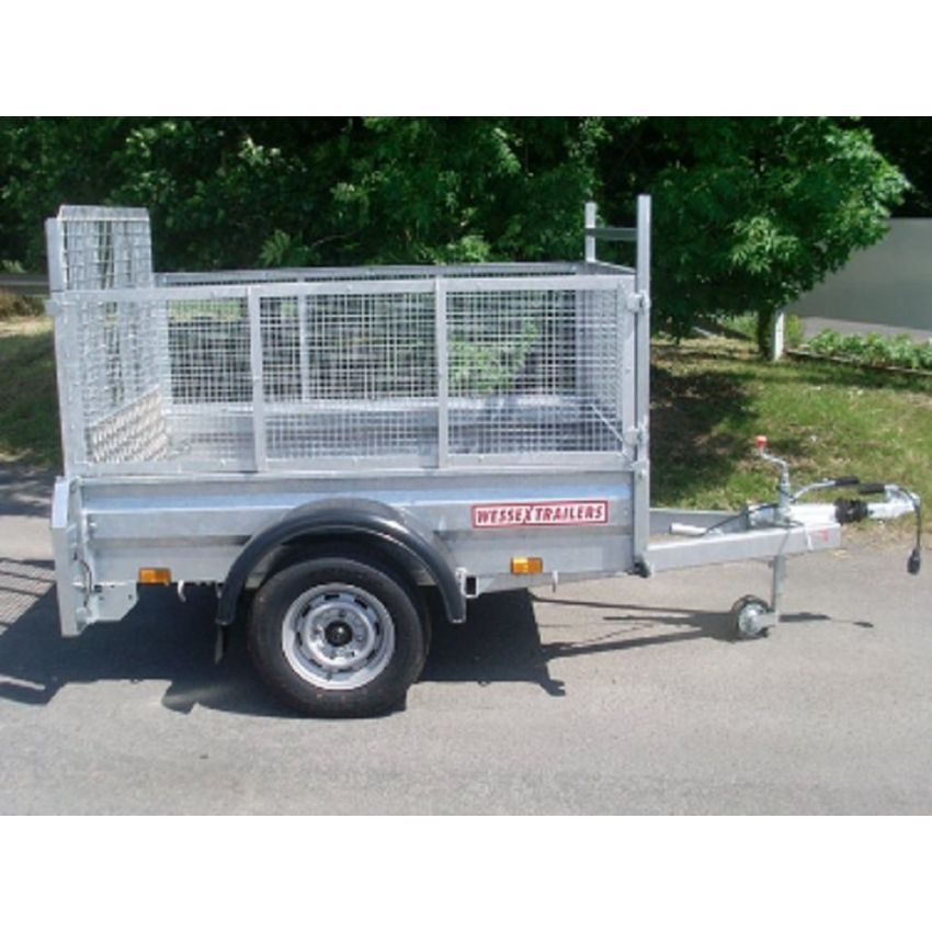 Wessex WG64 Braked Goods / Plant Trailer 1300kg 6' x 4'