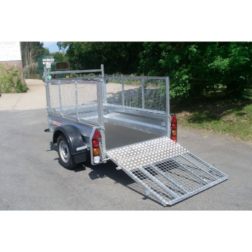 Wessex WG64 Braked Goods / Plant Trailer 1300kg 6' x 4'