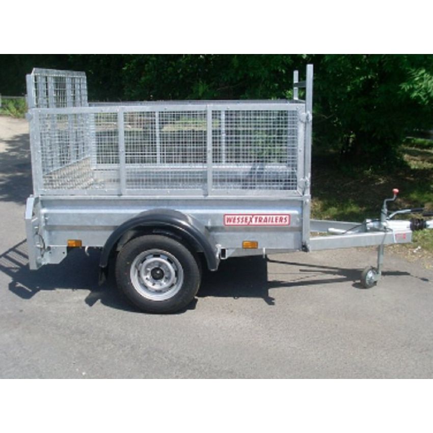 Wessex WG85 Braked Goods / Plant Trailer 1300kg 8' x 5'