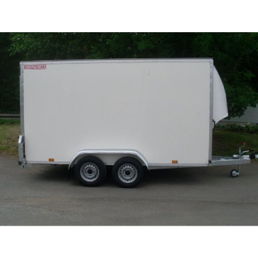 Wessex WVT106T Braked Van Trailer Twin Axle 2600kg 10' x 6' With Roller Shutter Door